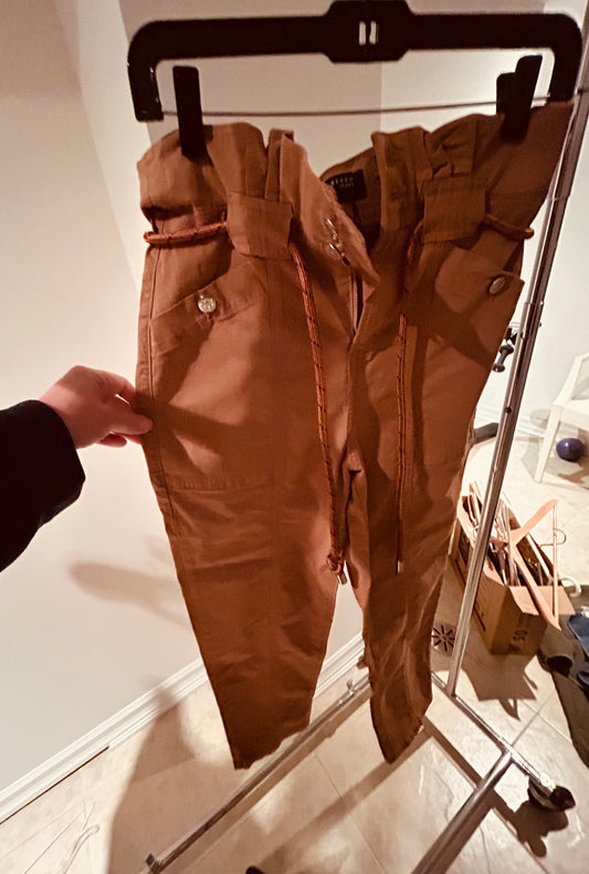 Veronica Beard Paper Bag Waist Pants